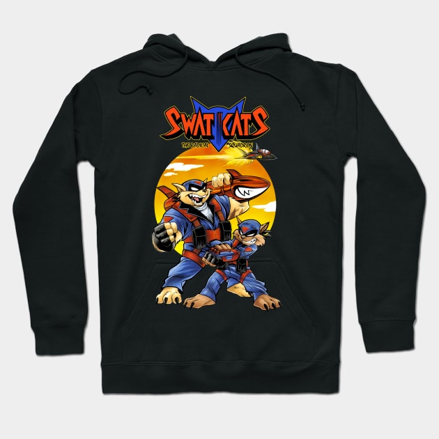 SWAT Kats: The Radical Squadron Hoodie by renomsad